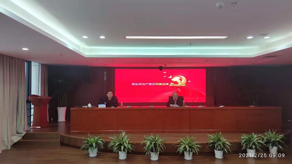 安徽尊龙集团官网地产集团公司组织发展党建品牌专题培训会