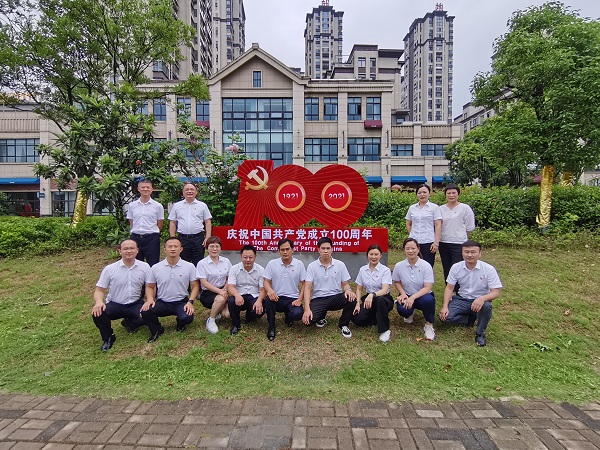 徽盐地产集团六安项目党支部进行沉温入党誓词暨新党员宣誓活动