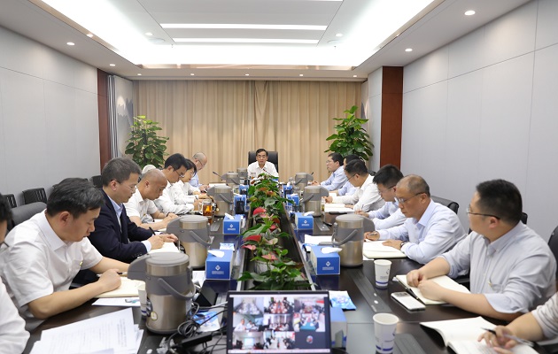 省健全养老等三家公司党委召开进建贯彻习近平新时期中国特色社会主义思想主题教育带头会